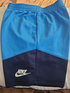 Nike Two-Tone Blue Athletic Shorts